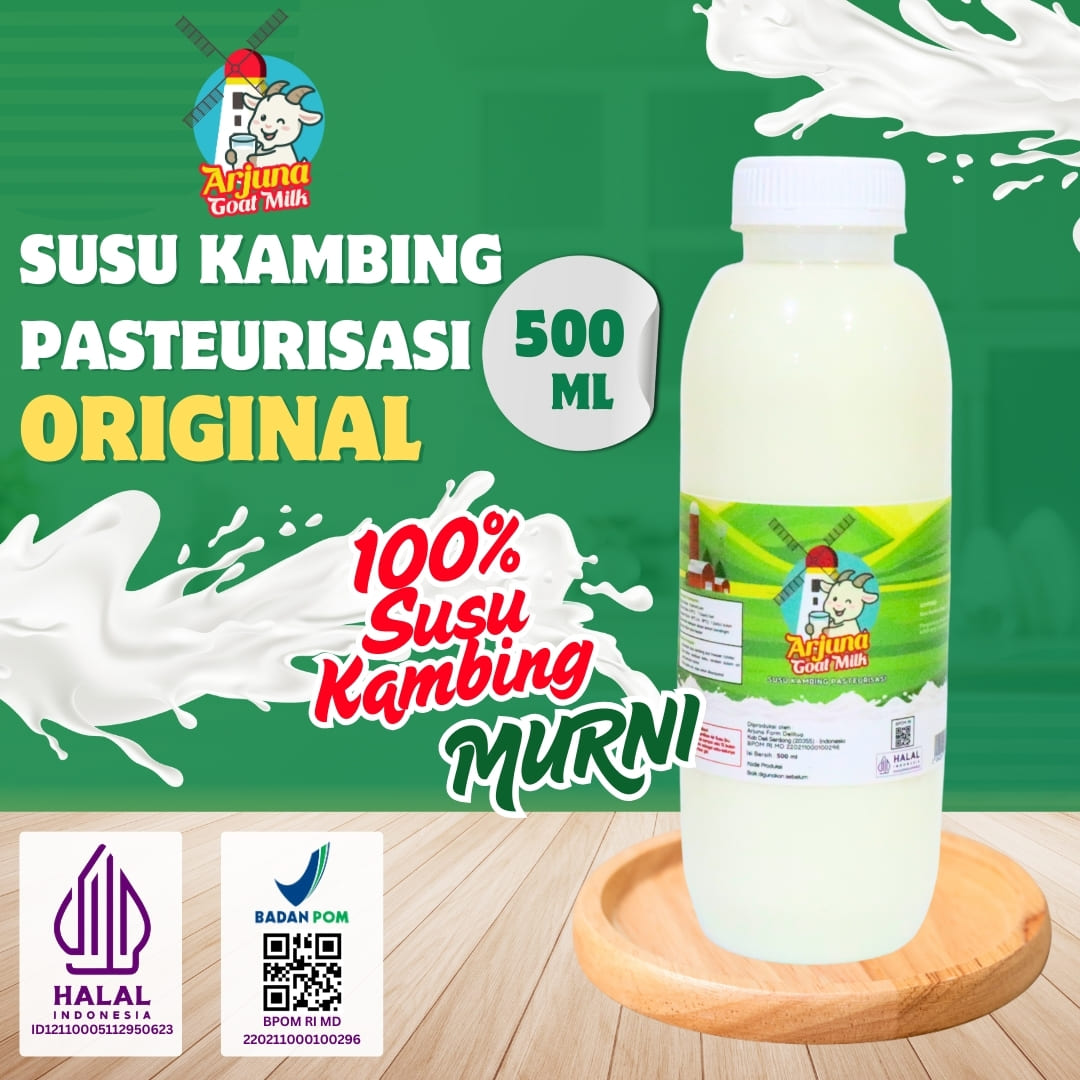 Susu Kambing Pasteurisasi 500ml Original
