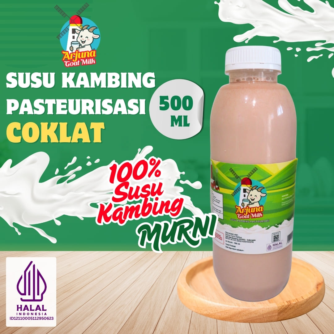 Susu Kambing Pasteurisasi 500ml Coklat