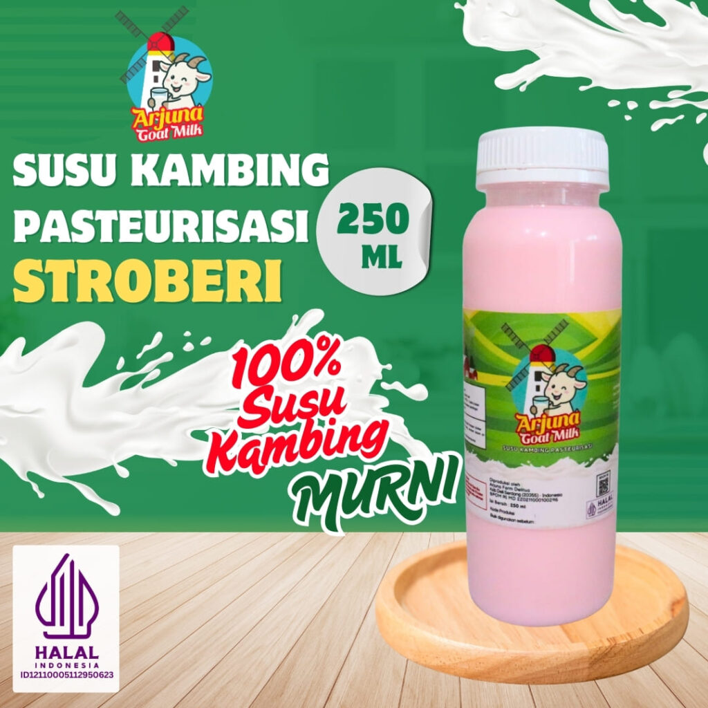 Susu Kambing Pasteurisasi Arjuna Goat Milk 250ml