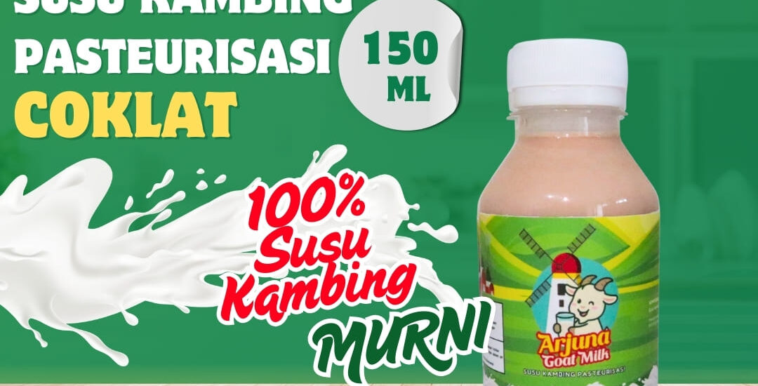 Susu Kambing Kambing Pasteurisasi Arjuna Goat Milk Kemasan 150ml