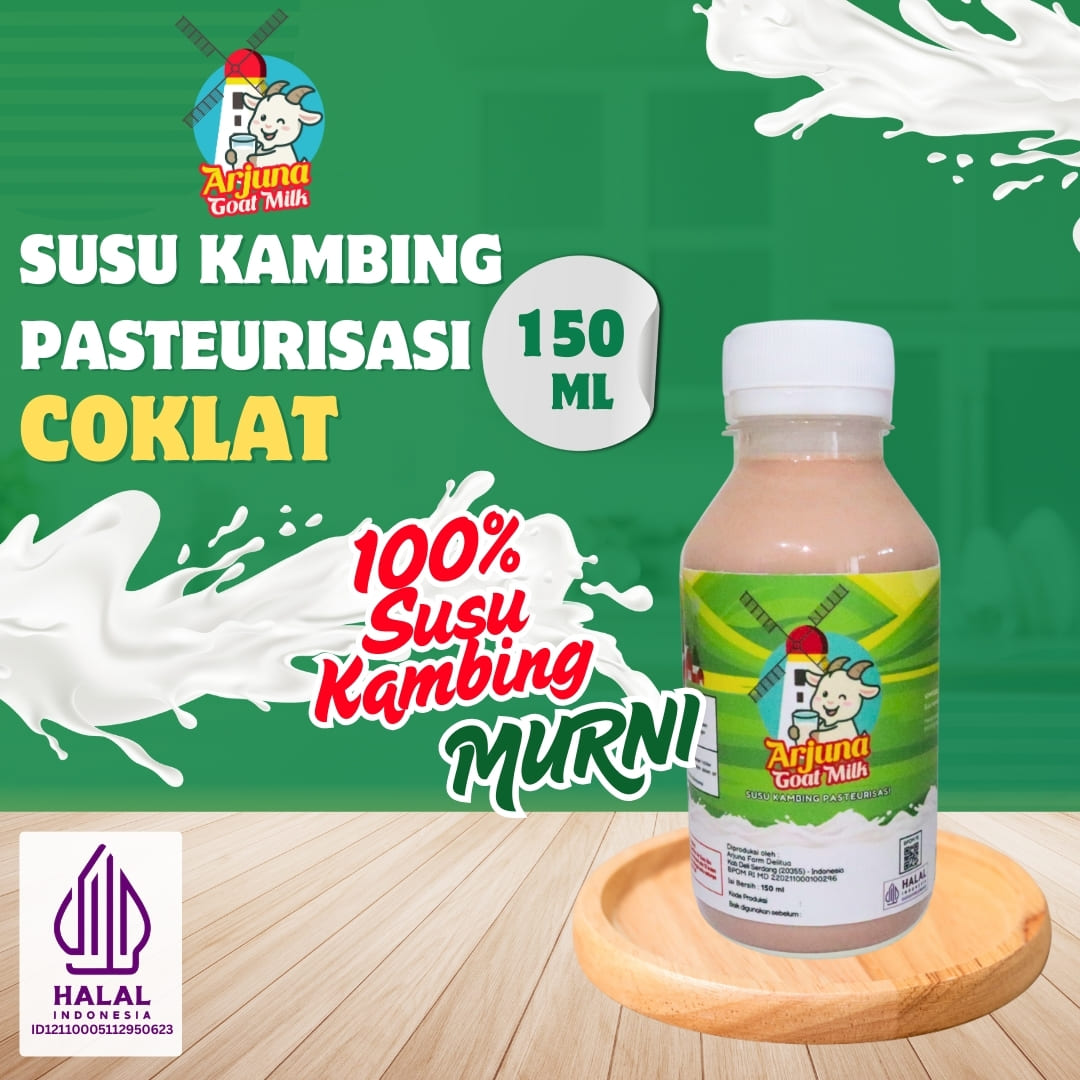 Susu Kambing Pasteurisasi 150ml Coklat